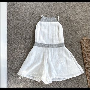 Beautiful white romper. Perfect for summer!